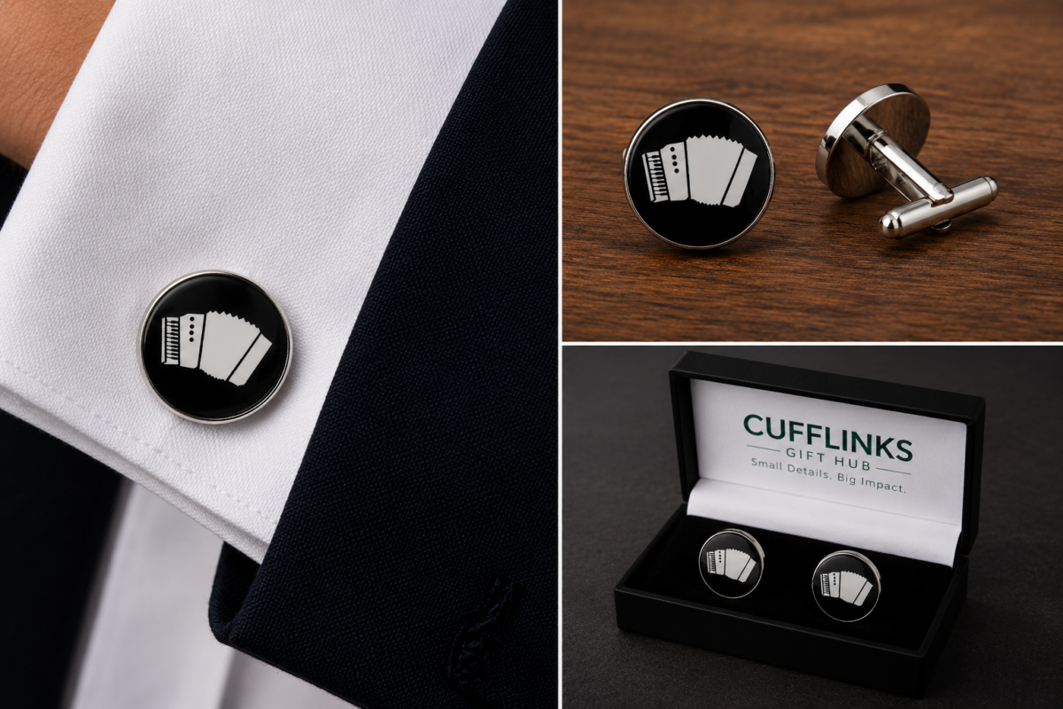 Accordion Cufflinks