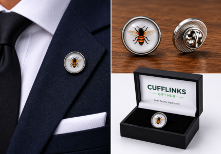 Bee Lapel Pin Badge