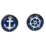 Anchor And Wheel Cufflinks