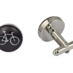 Black Bicycle Cufflinks