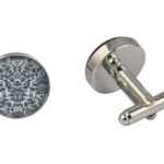 Black Damask Cufflinks