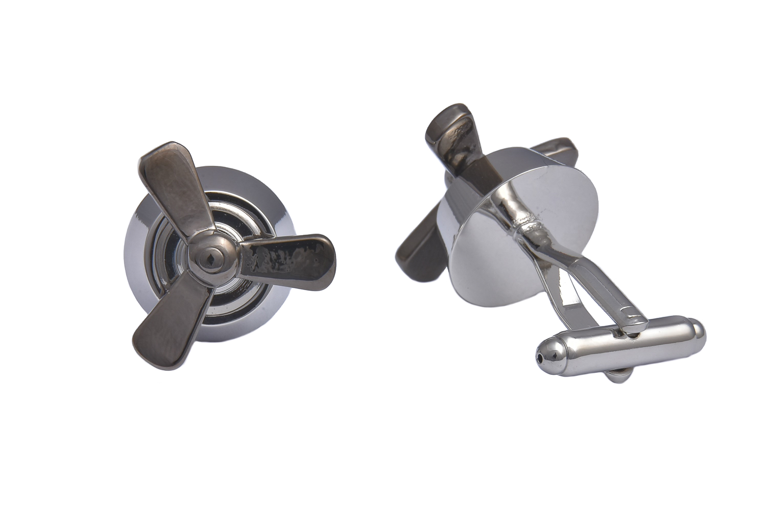CGHC0042.jpg Boat Propellor Cufflinks - Image 1