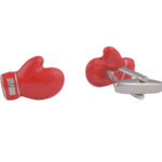 Boxing Gloves Red Cufflinks