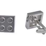 Building Block Silver Cufflinks