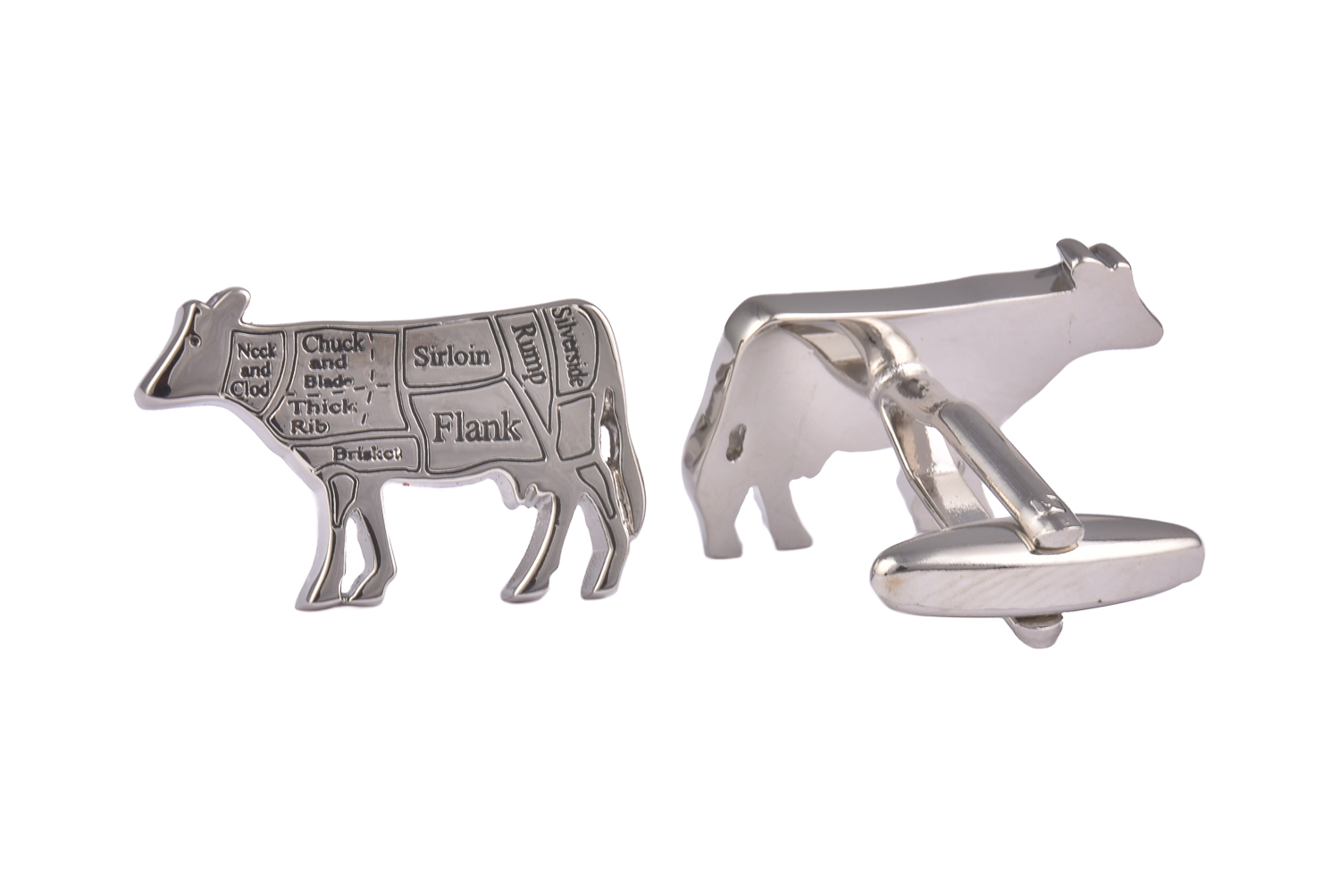 CGHC0065.jpg Butchers Cut Beef Cufflinks - Image 1