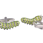 Caterpillar Cufflinks