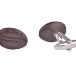 Coffee Bean Cufflinks