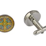 Colourful Compass Cufflinks