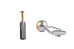 Cricket Ball & Bat Cufflinks