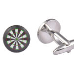 Dart Board Cufflinks