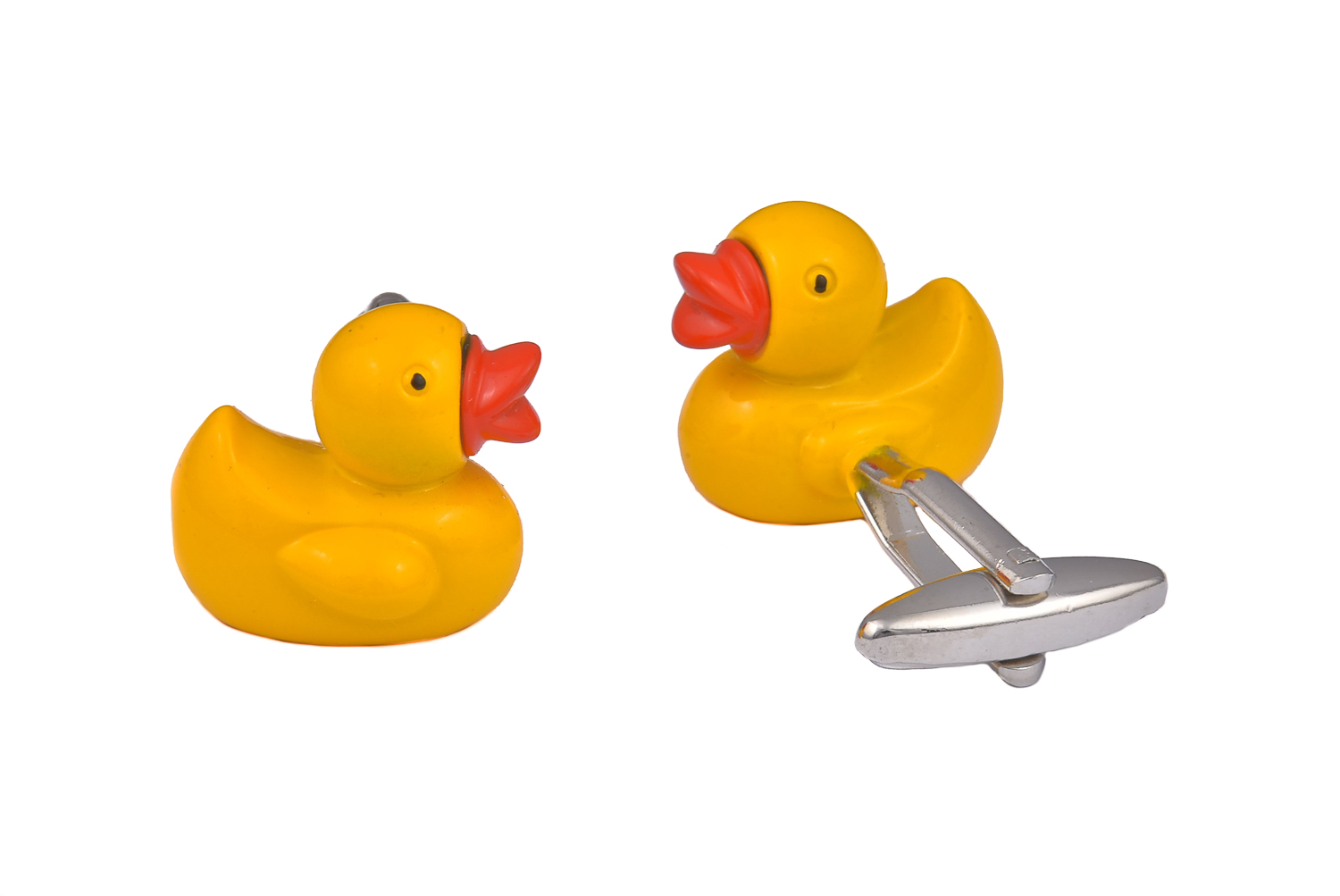 CGHC0151.jpg Duck Yellow Cufflinks - Image 1