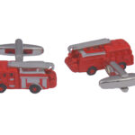 Fire Engine Cufflinks