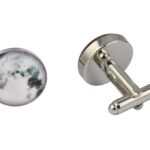 Full Moon Clouds Cufflinks