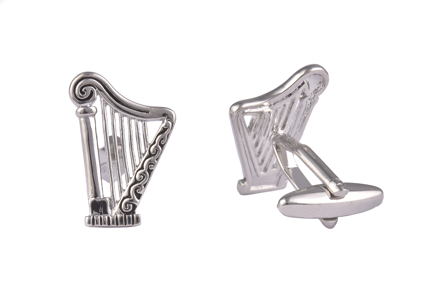 CGHC0209.jpg Harp Cufflinks - Image 1