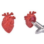 Heart Red Cufflinks