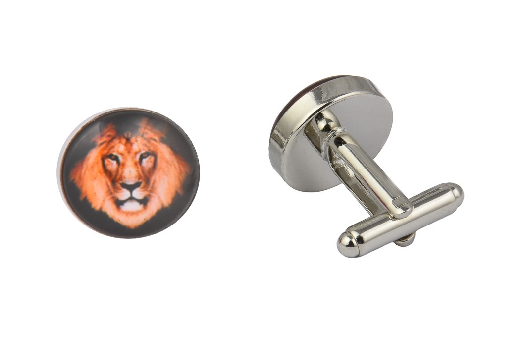CGHC0249.jpg Lion Cufflinks - Image 1