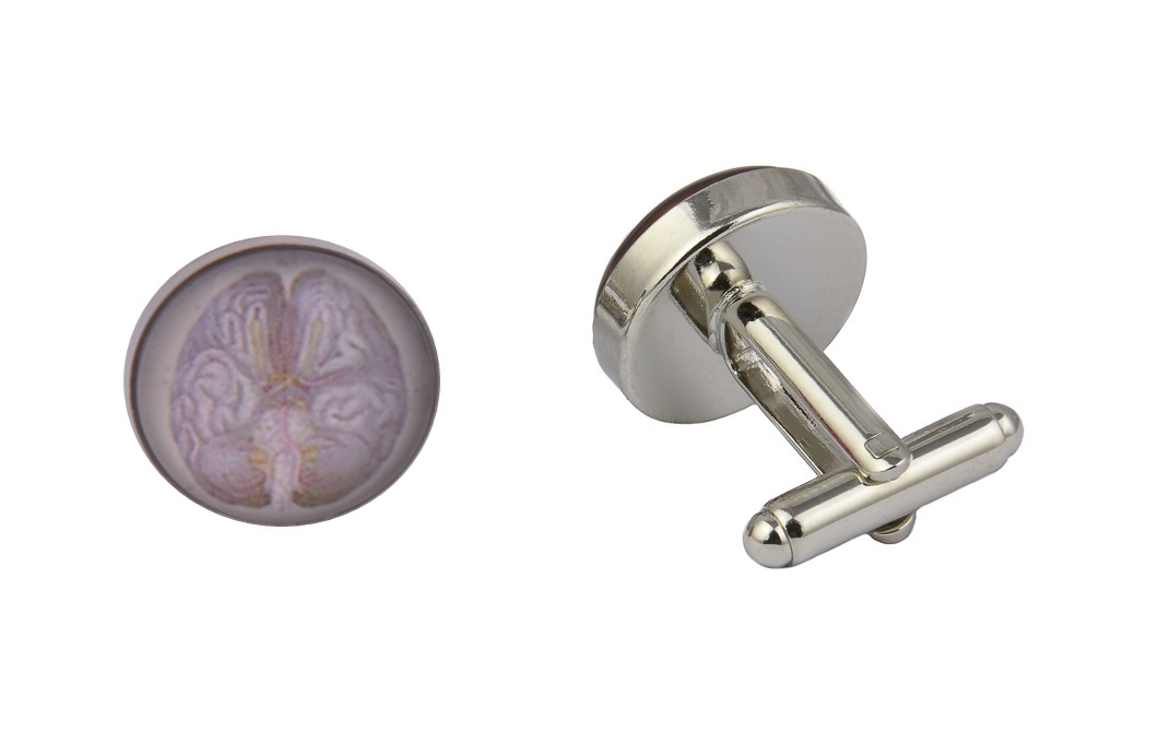 CGHC0256-BRAIN.jpg Lungs Cufflinks - Image 1