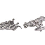 Meerkat Pewter Cufflinks
