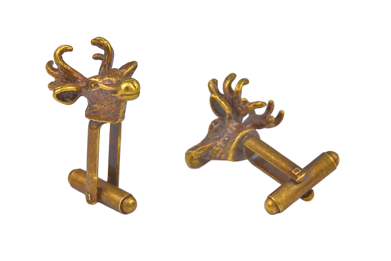 CGHC0263.jpg Stag and Antlers Cufflinks - Image 1