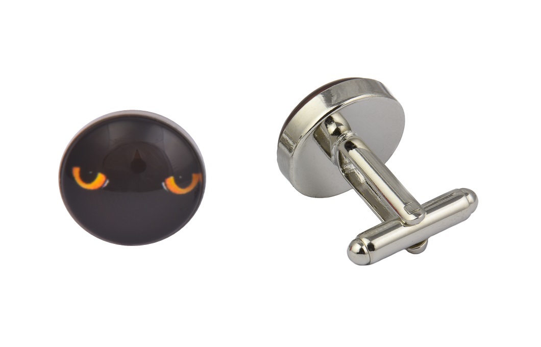 CGHC0292-Panther-eyes.jpg Panther Eyes Cufflinks - Image 1