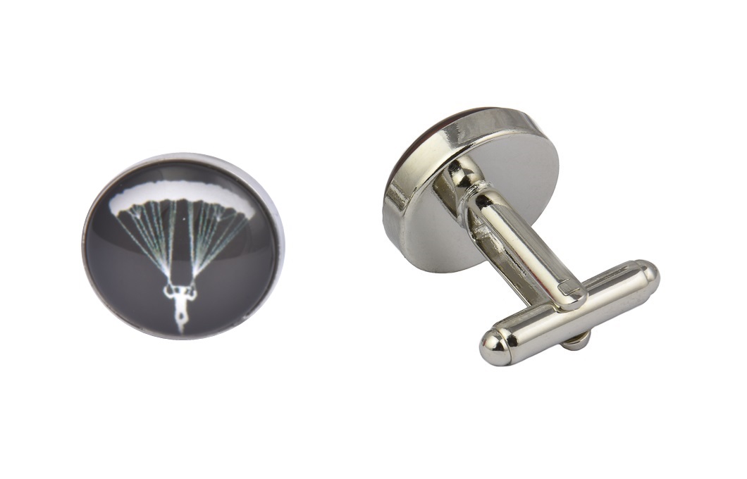 CGHC0293-Parachute.jpg Parachute Cufflinks - Image 1