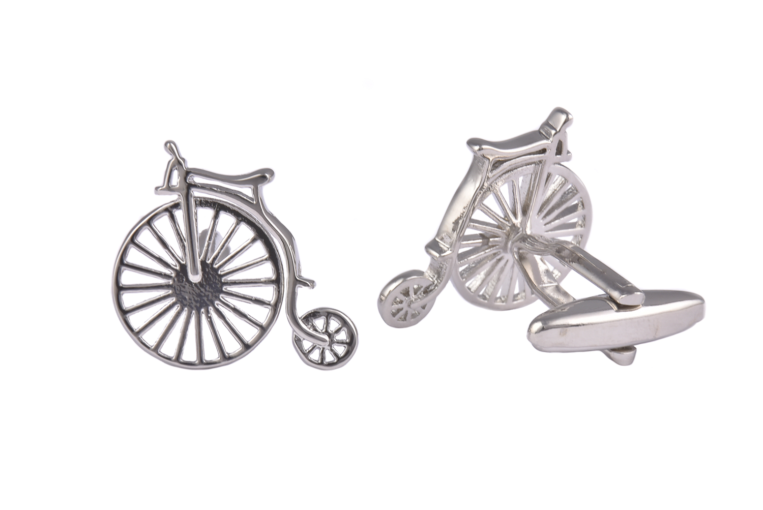 CGHC0303.jpg Penny Farthing Bicycle Cufflinks - Image 1