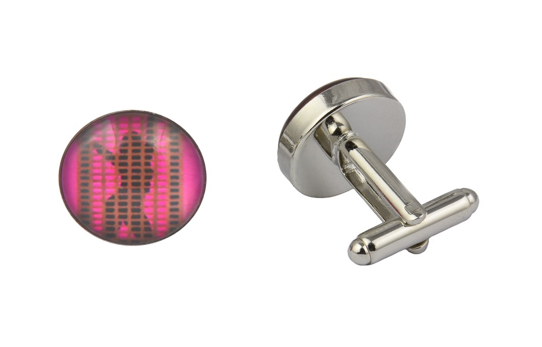 CGHC0311.jpg Pink Lady Cufflinks - Image 1
