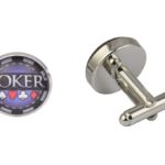 Poker Chip Cufflinks