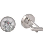 Skeleton Kiss Cufflinks