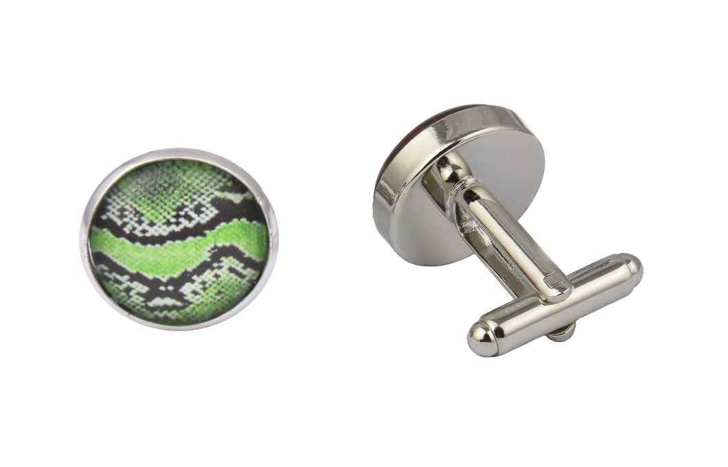 CGHC0399-Snake-Skin.jpg Snake Skin Cufflinks - Image 1