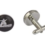 Snow Boarder Cufflinks