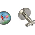 Colourful Surfer Cufflinks