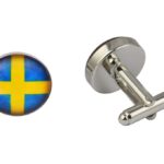 Sweden Flag Cufflinks