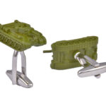 Tank Green Cufflinks