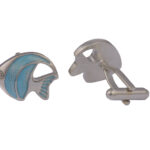 Tropical Fish Blue Cufflinks