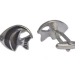 Tropical Fish Brown Cufflinks