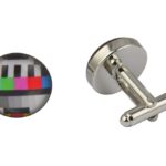 TV Test Card Cufflinks