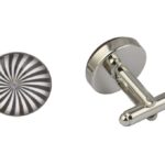 Zebra Swirl Cufflinks