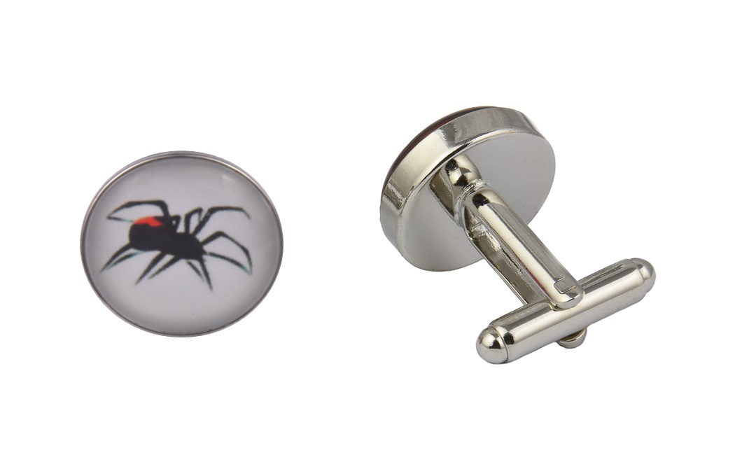 CGHC0549-Spider-Redback.jpg Spider Redback Cufflinks - Image 1