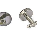 Skull & Raven Art Cufflinks