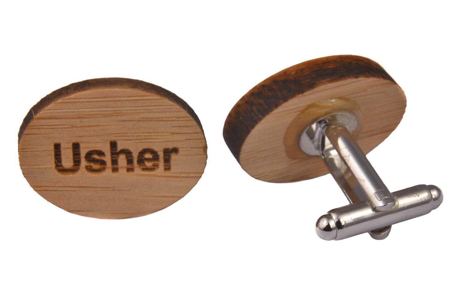 CGHC0602.jpg Wooden Cufflinks - Usher - Image 1