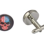 Skull USA Cufflinks