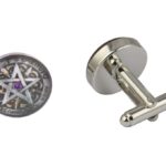 Wiccan Protection Charm Cufflinks