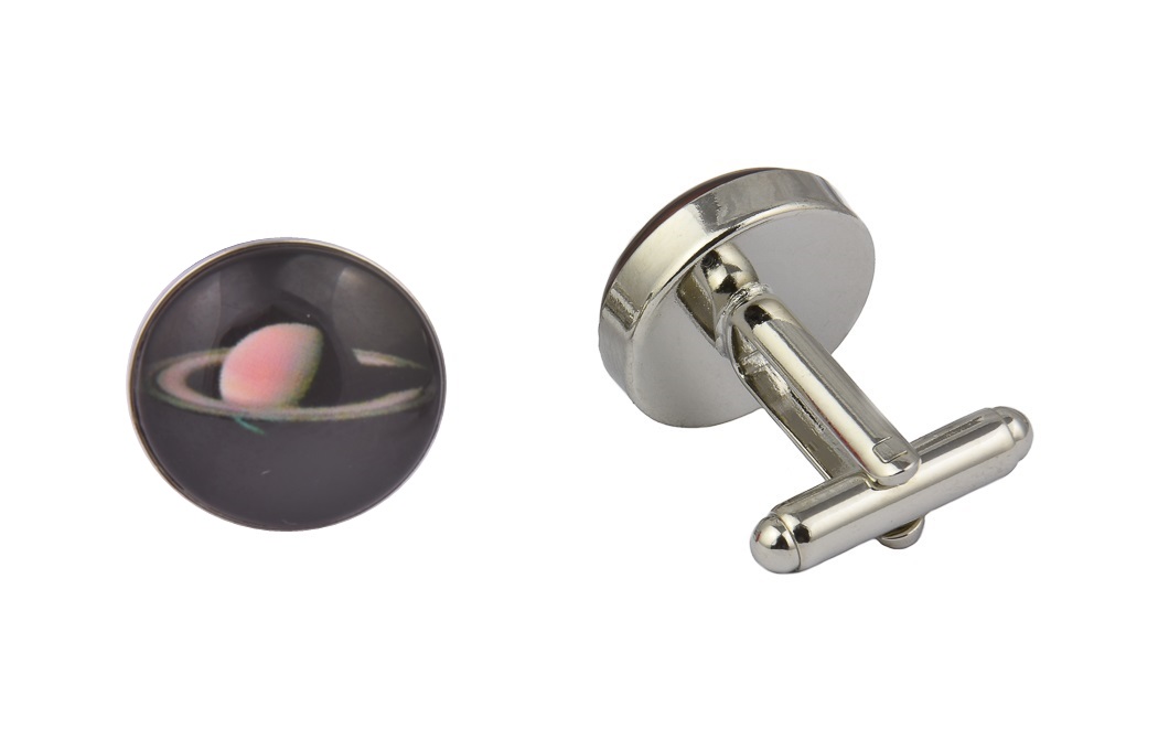 CGHC0720-Saturn.jpg Saturn Cufflinks - Image 1