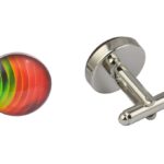 Colourful Swirl Cufflinks