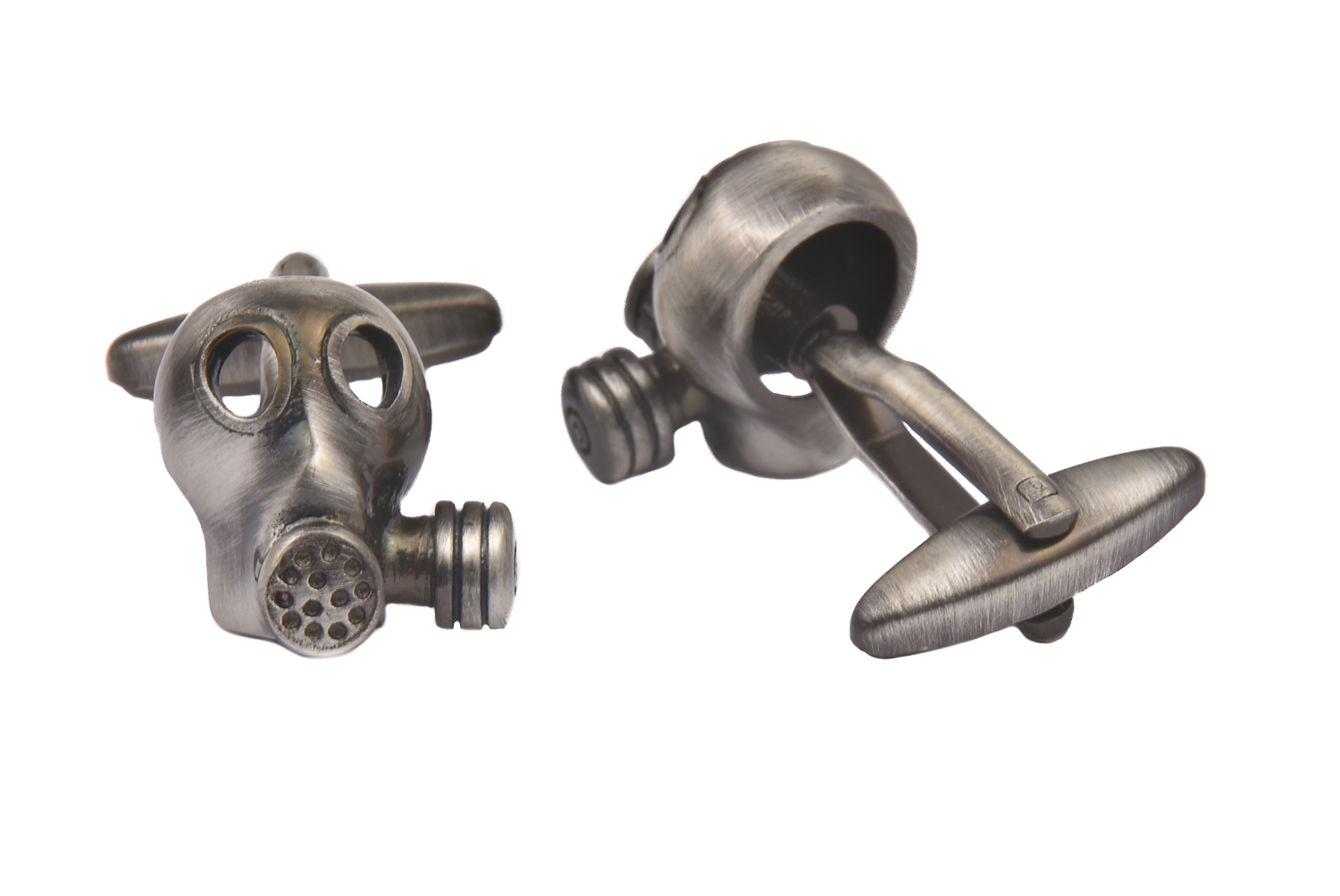 CGHC0779-1.jpg Gas Mask Cufflinks - Image 1