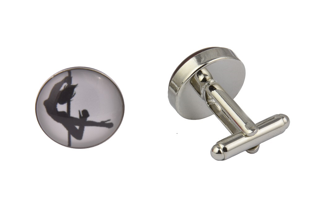 CGHC0783-Pole-Dancer.jpg Erotic Dancing Cufflinks - Image 1