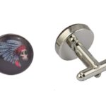 Skull Indian Cufflinks