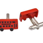 Red Bus Cufflinks