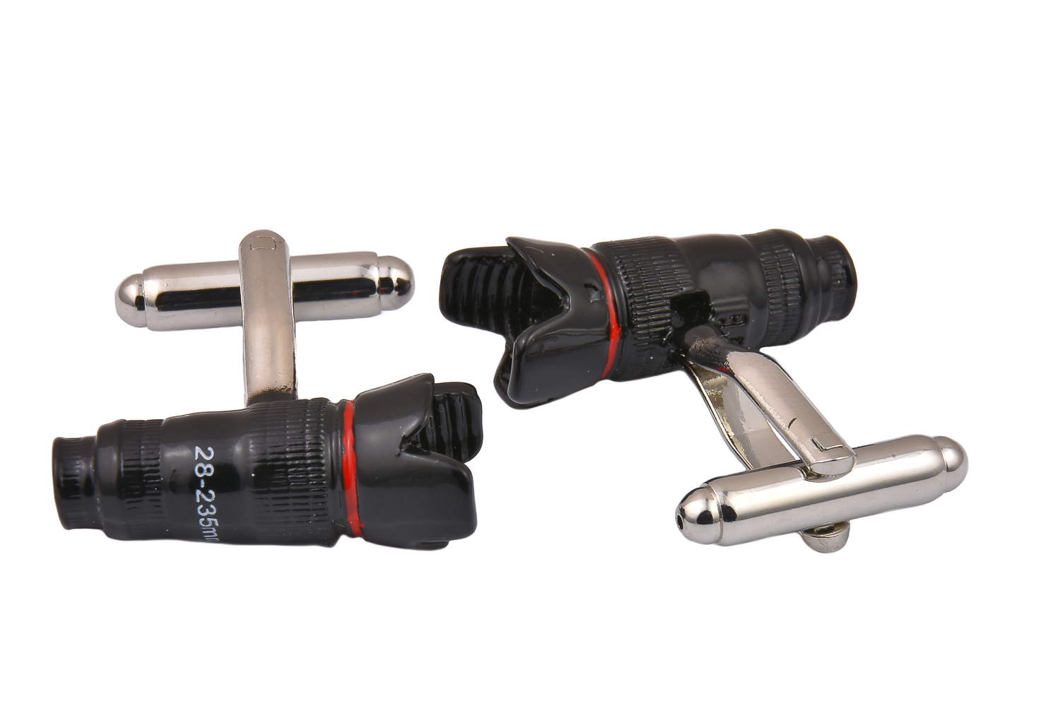 CGHC1481.jpg Black Camera Lens Cufflinks - Image 1